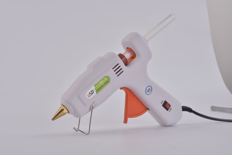 Saide-60W White  Copper Nozzle Hot Melt Glue Gun