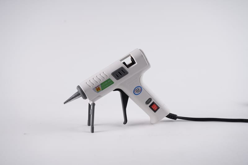 Saide-40w White Flat Plug Hot Melt Glue Gun